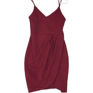 Lulu’s Rusty Red“Forever Your Girl” Bodycon Dress